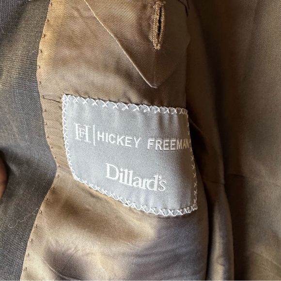 Hickey Freeman x Loro Piana Worsted Wool Blazer - Picture 4 of 8